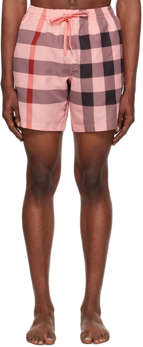 burberry print swim shorts|burberry swim shorts sale.